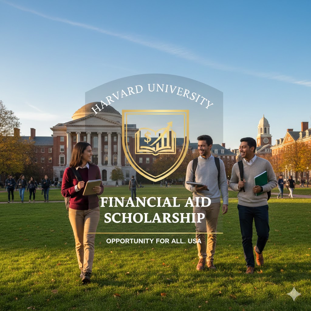 Harvard University Financial Aid Scholarship In USA